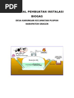 Download PROPOSAL PEMBUATAN BIOGASdoc by Harno Sragen SN135946695 doc pdf