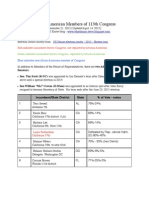 Black Congress Members Dec. 2012 (Updated April 14, 2013)