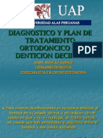 Diagnostico en Denticion Decidua