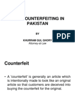 Anti-Counterfeiting in Pakistan