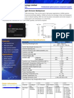 16-Channel Coarse Wavelength Division Multiplexer PDF