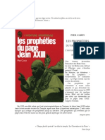 33 36 Les Propheties Du Pape Jean XXIII Carpi Pier Www.gftaognosticaespiritual.org