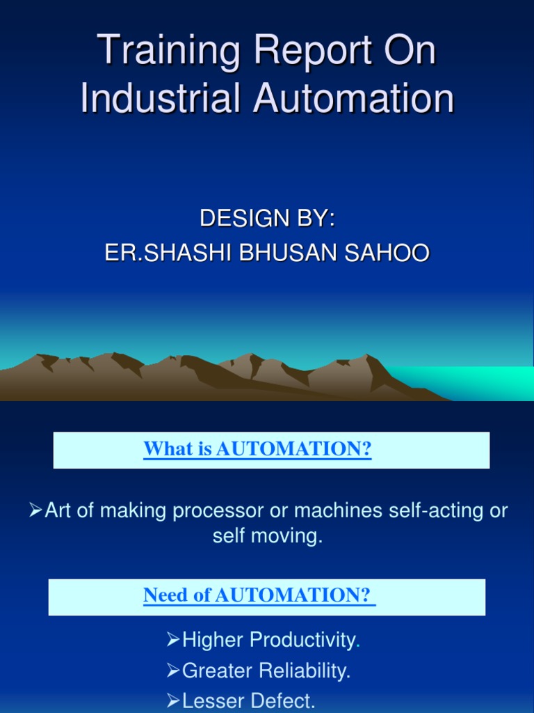 Industrial Automation PDF