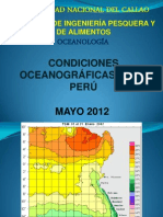Condiciones Oceanog 2012