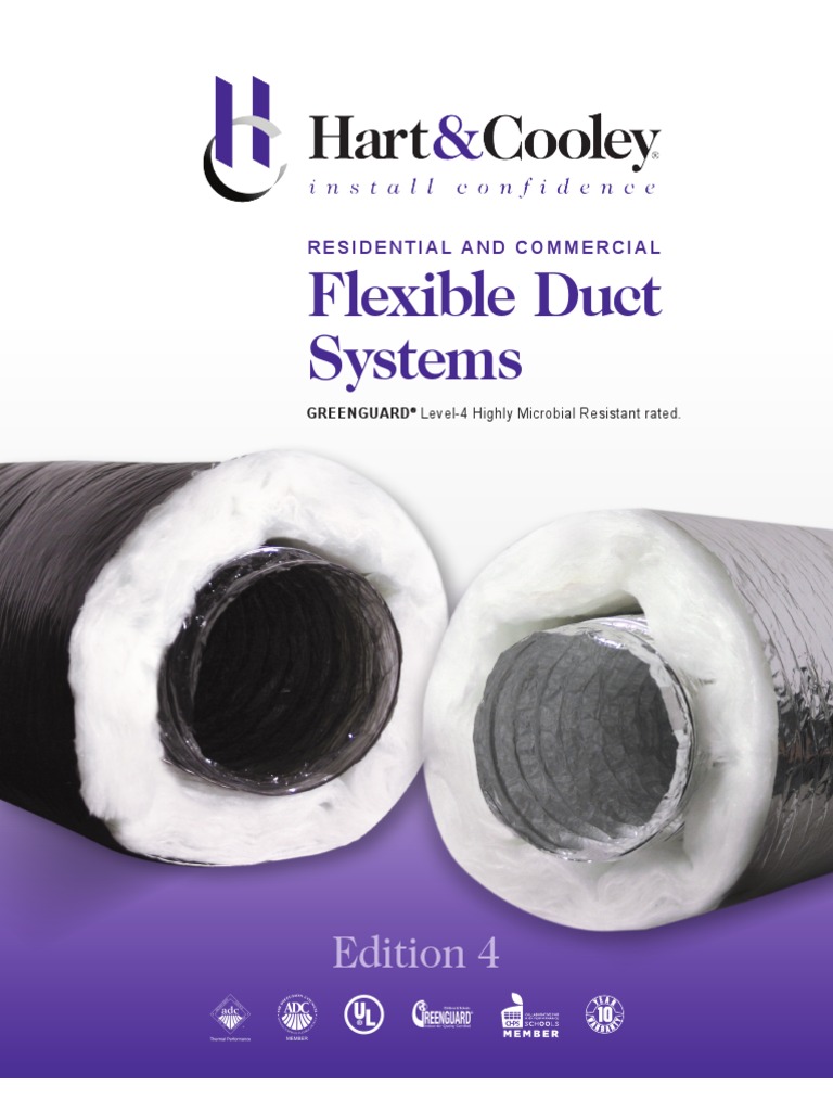 Flex Duct Systems Catalog | PDF | Duct (Flow) | Building Insulation