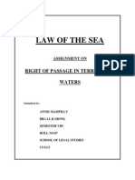 Law of The Sea Assignment