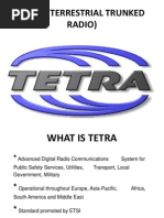 Trunking Radio System TETRA