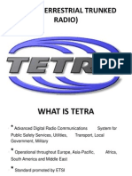 Everything about TETRA (TERRESTRIAL TRUNKED RADIO) technology