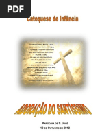 Adoraçãodo Santíssimo CATEQUESE Outubro 2012