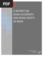 Report On Road Accidents Ans Sefety in India - CE09M131