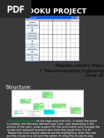 SudokuProject Presentation