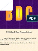 ABAP BDC Document