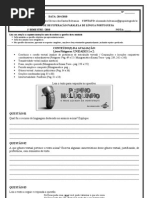 Atividades Recuperação Paralela 8ª série (1)