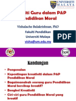 3 Kreativiti Guru Dalam P&P PMoral