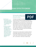 Driving Team Effectiveness A White Paper