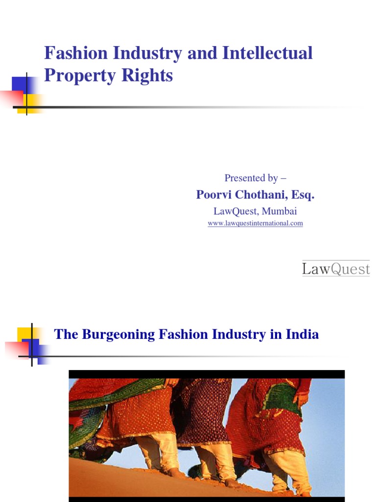 Fashion and Accesories Law | PDF | Trademark | Intellectual Property