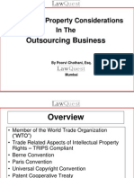 Intellectual Property Considerations in The Outsourcing Business