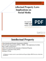 Intellectual Property Rights Implications On Social Media - Vidhi