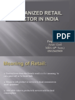 53835552 Organized Retail Sector in India Ppt for College