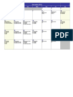 GMAT November 2012 Calendar
