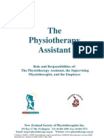 The Physiotherapist Assistant NZSP Ratified 05