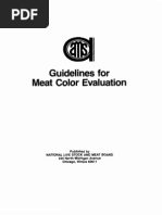 Download AMS Guidelines for Meat Color Evaluationpdf by istegaard SN135991126 doc pdf