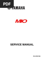 Yamaha Ego LC 125 / Xeon 125 / Mio 125 (Manual)