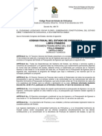 Codigo Fiscal Del Estado de Chihuahua