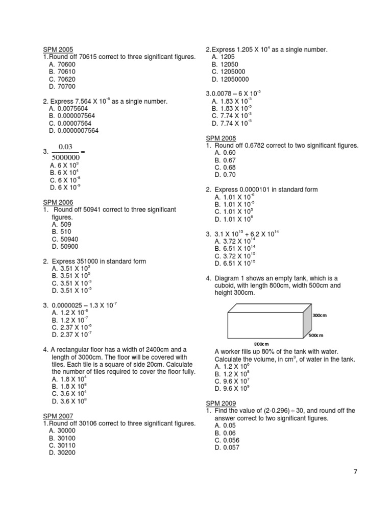 SPM Math Form 4 Chapter 1 | Mathematics | Nature