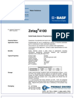 Chemicals Zetag DATA Powder Zetag 4100 - 1110