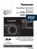 Panasonic Lumix FZ5 User Manual