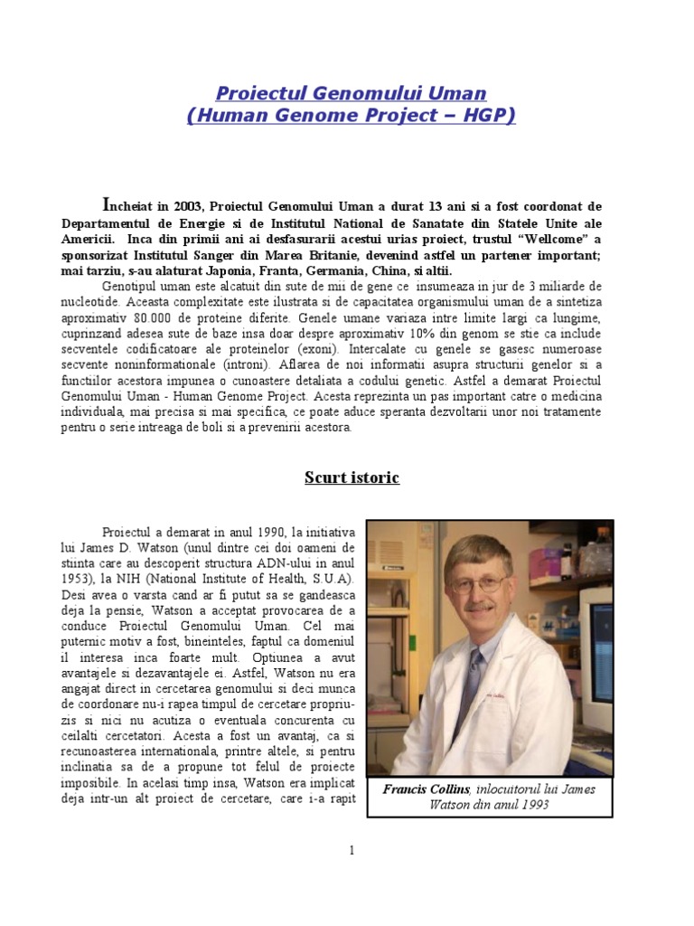 The Human Genome Project | PDF