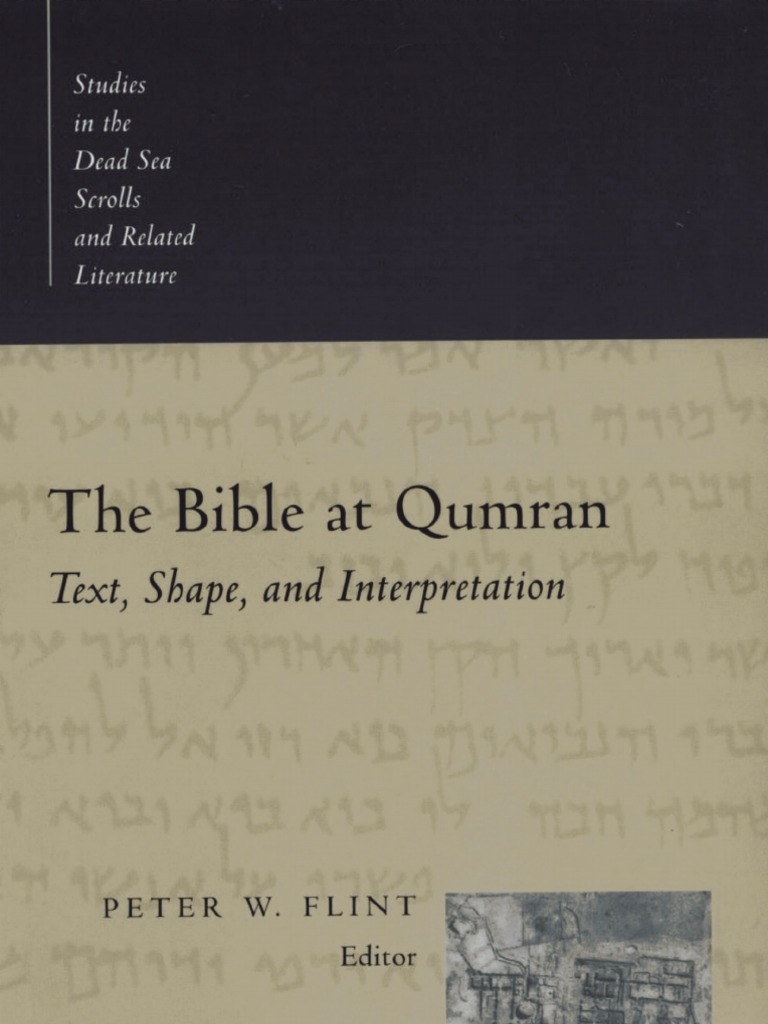 Flint The Bible at Qumran PDF Biblical Canon Bible