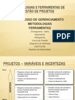 Metodologias e Ferramentas de Gestao de Projetos