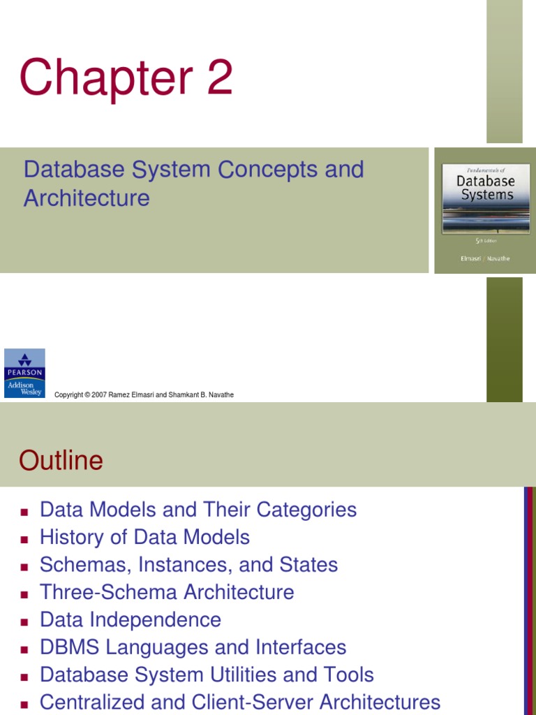 Database System Concepts and Architecture | PDF | Computers