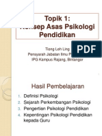 Konsep Asas Psikologi Pendidikan