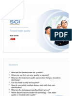 Treated Water Quality Parameters