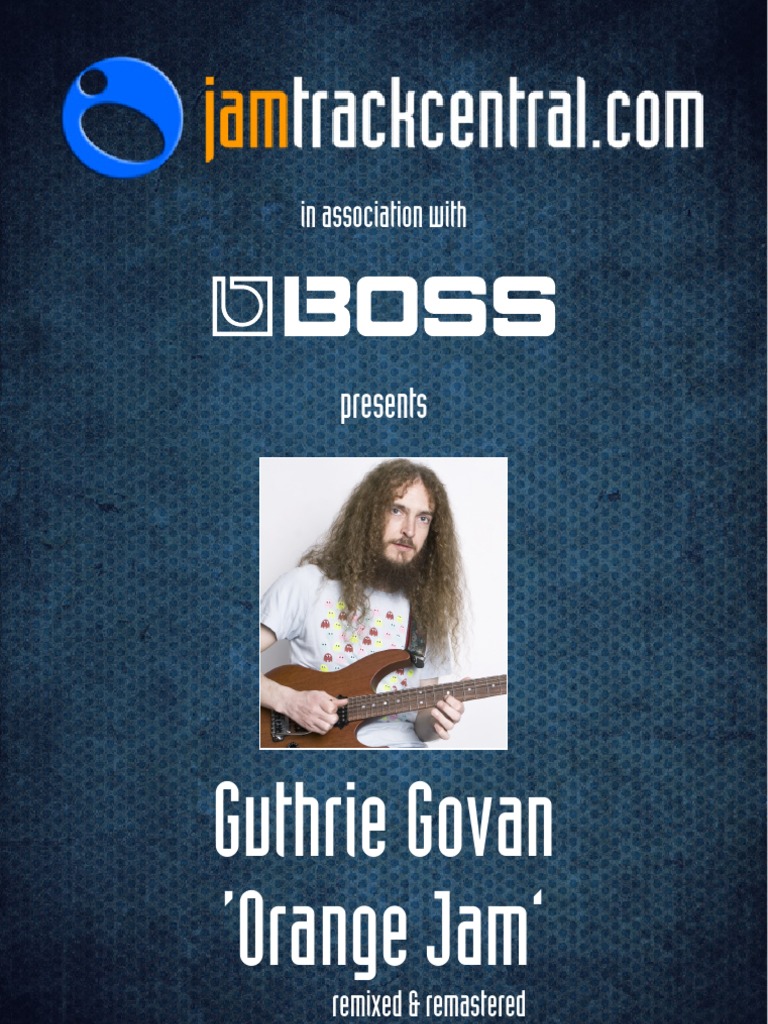 Guthrie Govan Orange Jam PDF Sound Recording