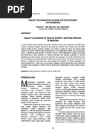 Download Quality Assurance Pelayanan Gizi Di Puskesmas Kota Bandung by Dede Suhartati SN136029359 doc pdf
