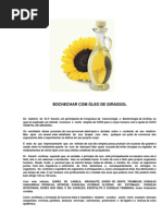 Bochechar com Óleo de Girassol