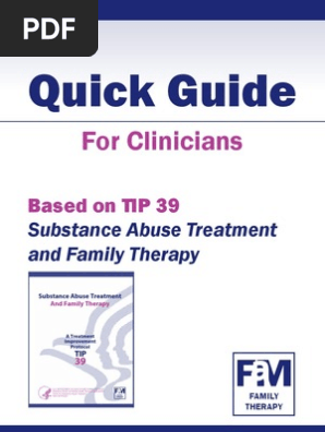 Substance Abuse Treatment and Family Therapy