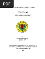 Download Makalah Filsafat Sains Poligami by Mardhica S SN136039962 doc pdf