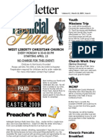 Church Newsletter March 2009 (02)