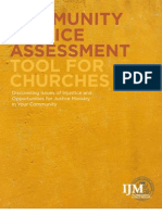 Community Justice Assessment Tool 