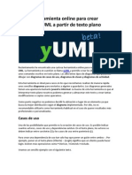 Herramienta Online para Crear Diagramas UML PDF