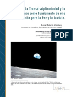 3LG. La Transdisciplinaridad y La Ciencias Como Fundamento para La Paz y La Justicia ALTSCHULER DANIEL