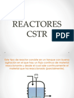 Reactores CSTR
