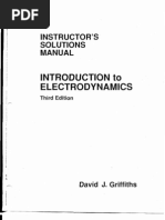 Introduction To Electrodynamics Solutions Manual Griffiths