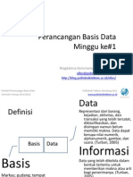 Pengantar Basis Data M1
