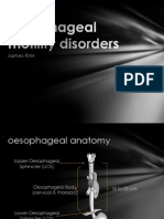 Dysmotility and Achalasia Teaching Presentation